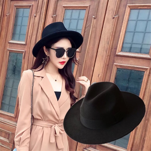 Mũ fedora dạ