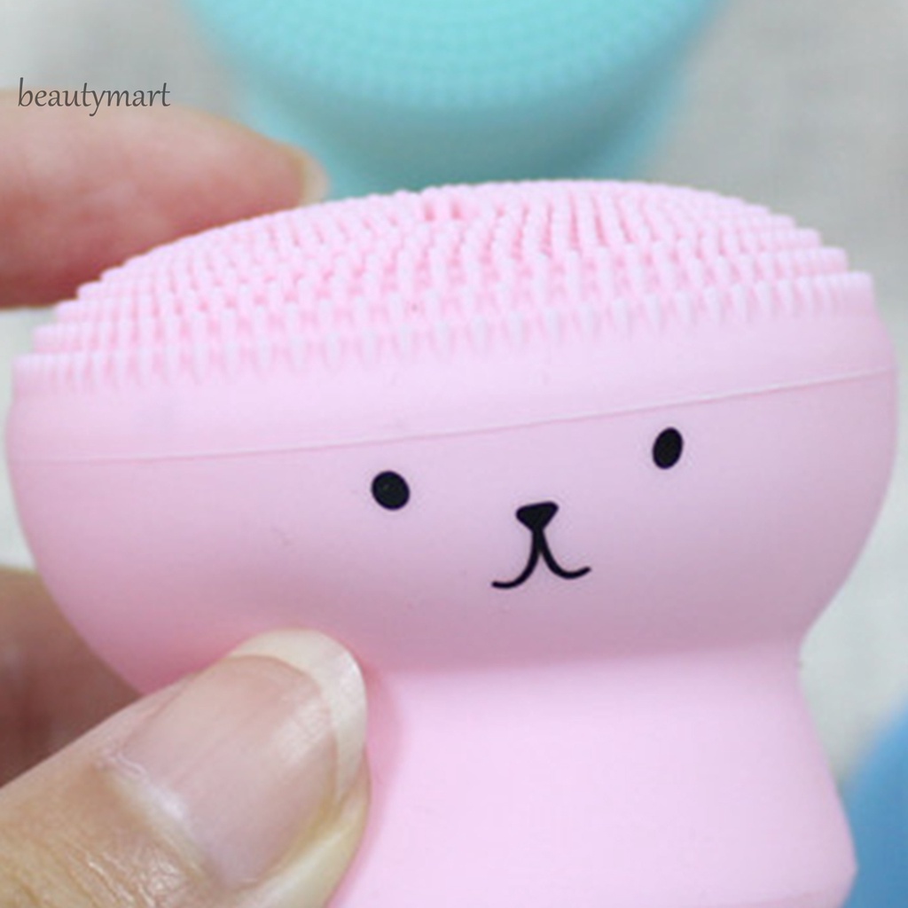 [Hàng mới về] Cọ rửa mặt cầm tay hỗ trợ làm sạch sâu mát xa da mặt tiện dụng