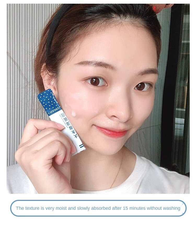 Mặt Nạ Ngủ Tinh Chất Gạo Chăm Sóc Da Giúp Dưỡng Ẩm Cấp Nước Và Thu Nhỏ Lỗ Chân Lông