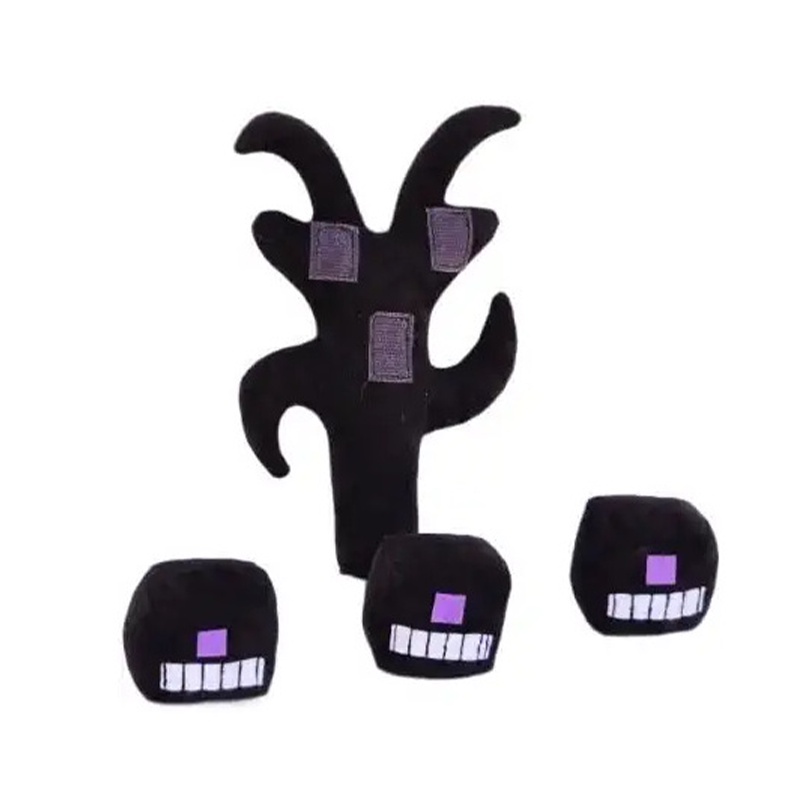 30cm Minecraft Wither Storm Plush Toy Stuffed Animal Doll Kids Birthday Xmas Gift