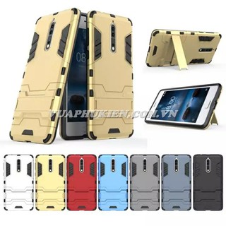 Ốp lưng iron man chống sốc cho nokia 8, nokia 7 plus, nokia 6 2018, nokia 6, nokia 5, nokia 2.1 - có chân dựng máy