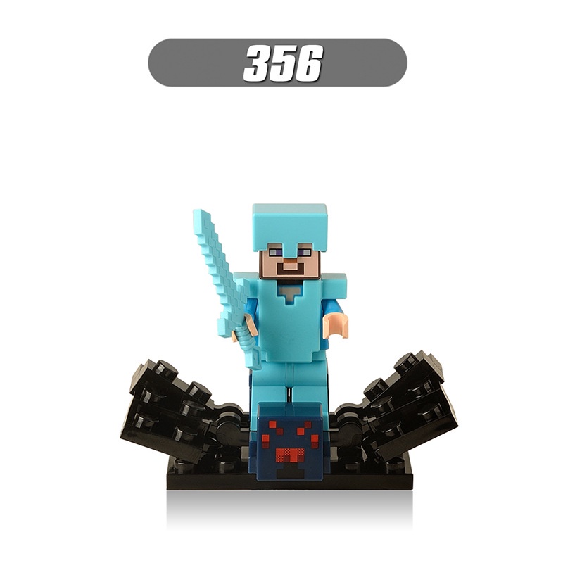 Đồ chơi mô hình lắp ráp nhân vật Minecraft độc đáo