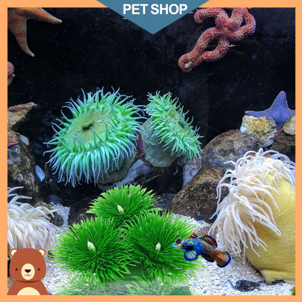 Cây Cảnh Nhân Tạo Bằng Nhựa Không Phai Màu Trang Trí Bể Cá