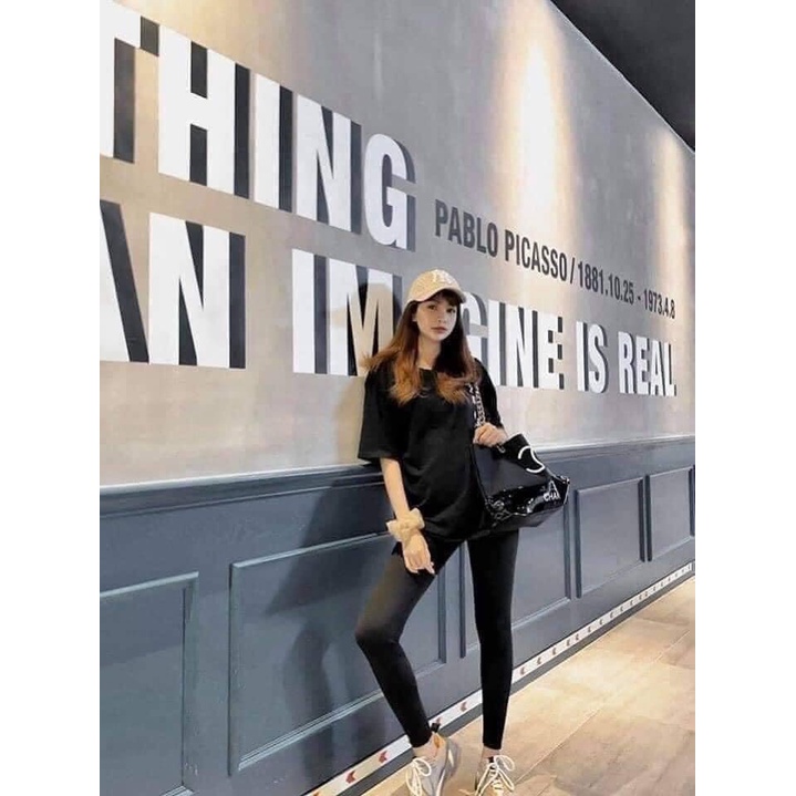 Quần legging nữ nâng mông co giãn vải đẹp đủ size SML