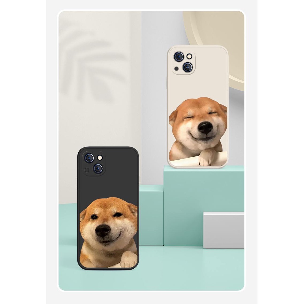 Ốp Điện Thoại Hình Chú Chó Vui Nhộn Chống Sốc Cho Iphone 13 Pro 11 Pro Max Xr 6s 7 8 Plus 12 Mini 12 Pro Xs Max
