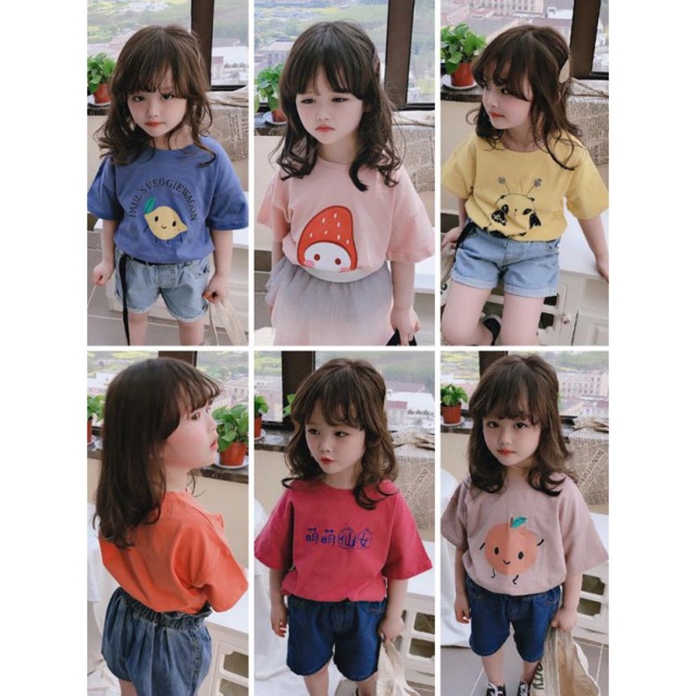 Áo phông style hàn cho bé