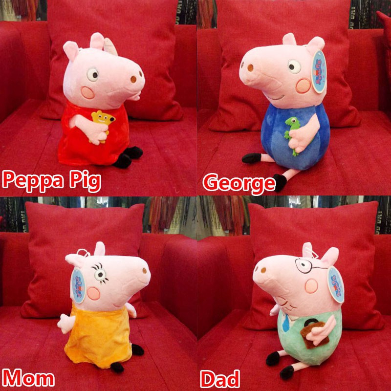 Thú Nhồi Bông Hình Heo Peppa Dễ Thương 30cm