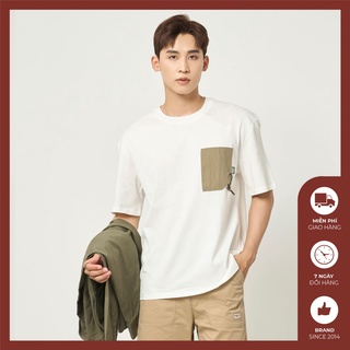 Áo thun unisex Độc menswear form rộng phối màu basic mix layer cá tính phong cách Hàn Quốc - AP622