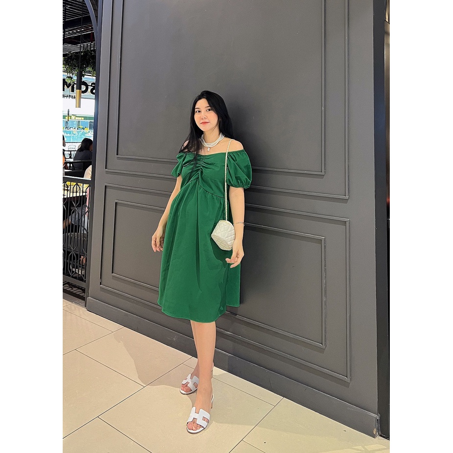 Yếm Bầu đen công sở dây chéo