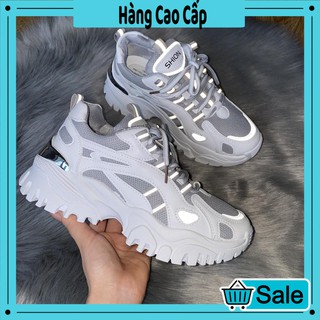 Giày sneạker nữ Gót bạc E13 phản quang  mới nhất , siêu Hot 2020 [ ảnh thật ]