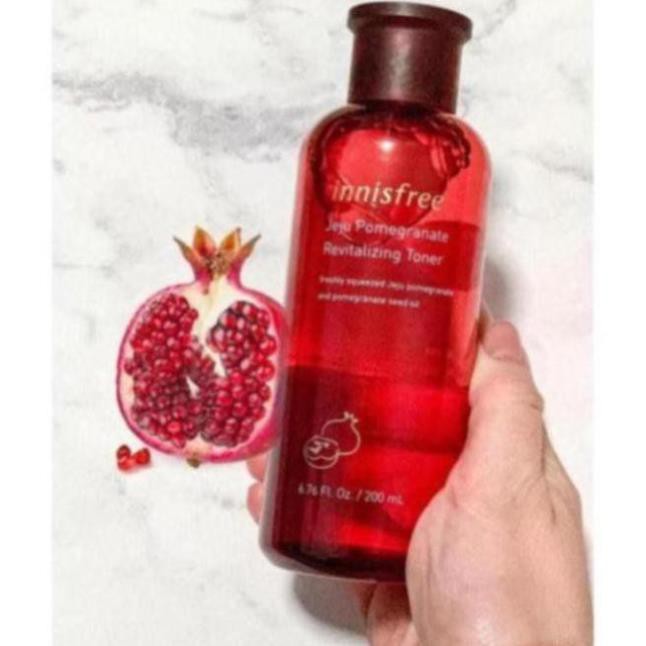 NƯỚC HOA HỒNG/ Ngăn Ngừa Lão Hóa Chiết Xuất Từ Lựu Innisfree Jeju Pomegranate Revitalizing Toner 200ml | BigBuy360 - bigbuy360.vn
