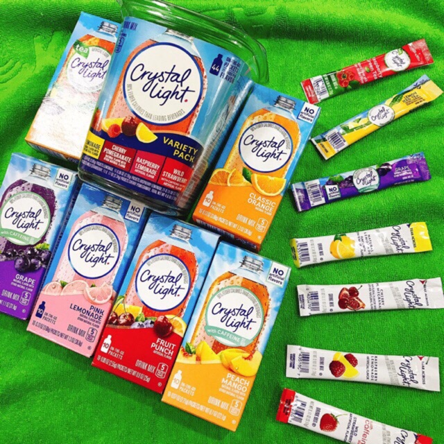 Combo 20 gói tặng 1 gói Crystal light