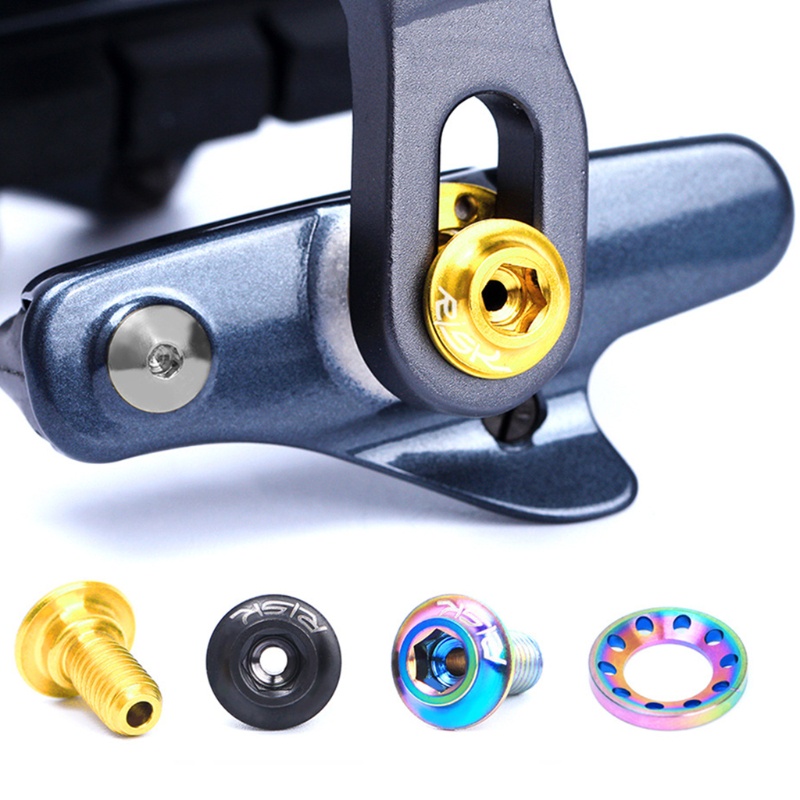 QQ Đai Ốc Gắn Phanh Xe Đạp Kèm 16 Ốc Vít Lắp Đặt Chuyên Dụng