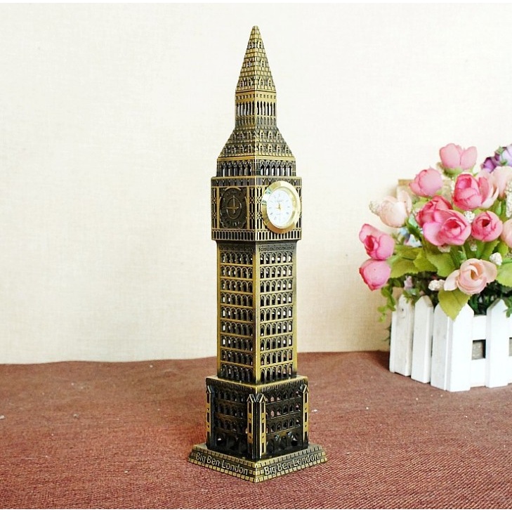 Mô Hình Tháp Đồng Hồ Big Ben London 3d Dùng Để Trang Trí Nội Thất