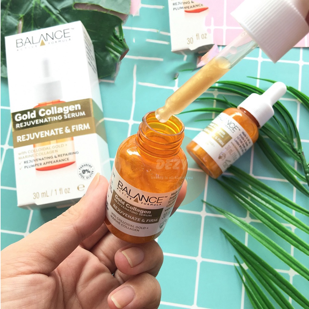 Serum Vitamin C Balance Trắng Da Brightening Giảm Nếp Nhăn Li Ti - Collagen Dưỡng Sáng Da Cho Da Nhạy Cảm Skincare Dezy | BigBuy360 - bigbuy360.vn