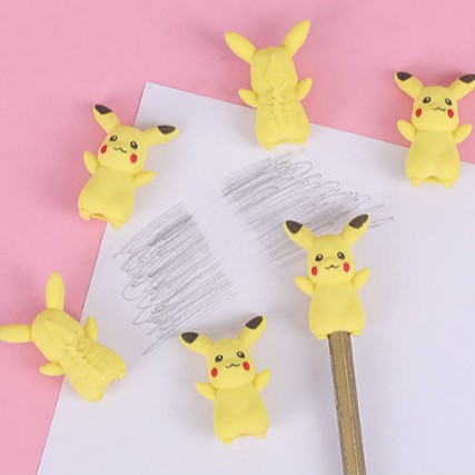 Gôm Tẩy Bút Chì Hình Pikachu Dễ Thương