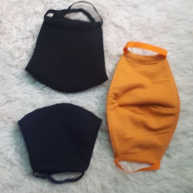 Sỉ 10 khẩu trang màu 3 lớp size người lớn