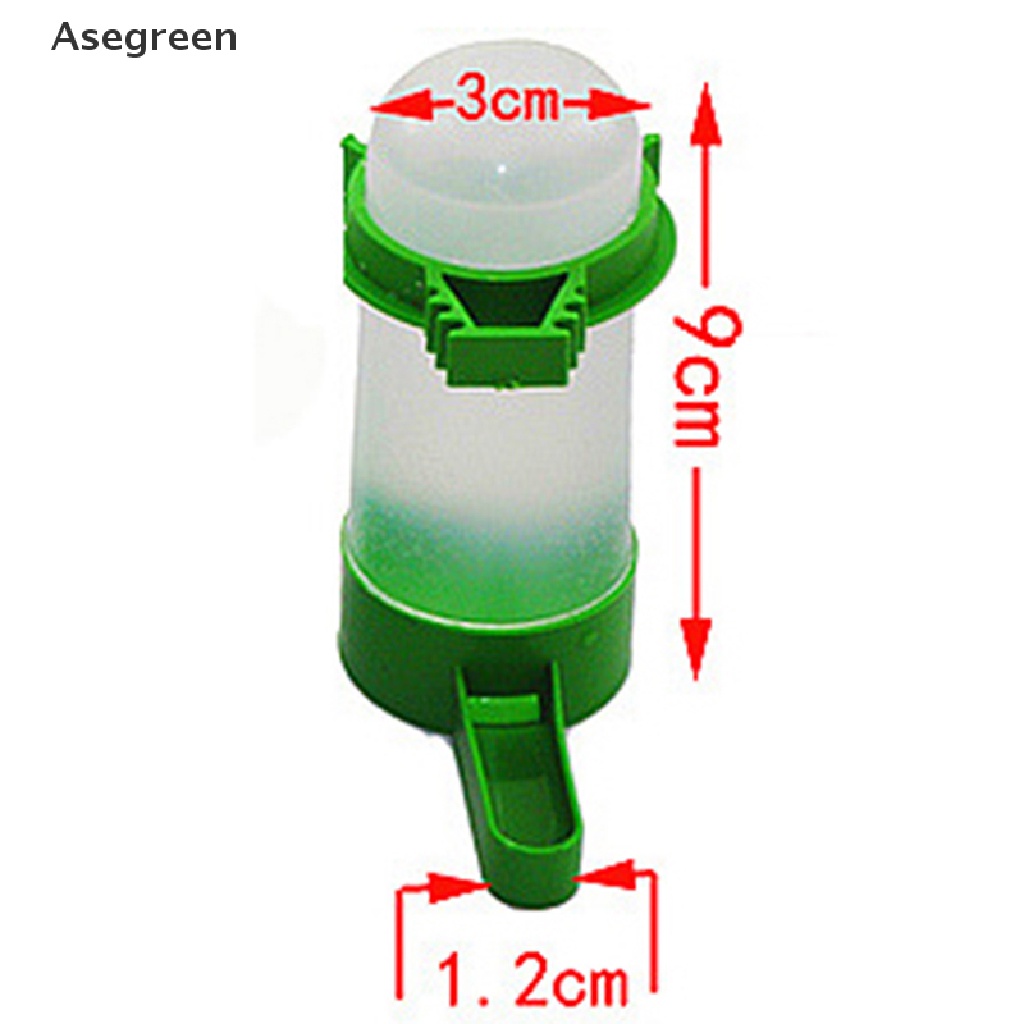 Bộ 4 Dụng Cụ Đựng Nước Uống Có Kẹp Gắn Chuồng Chim Vẹt