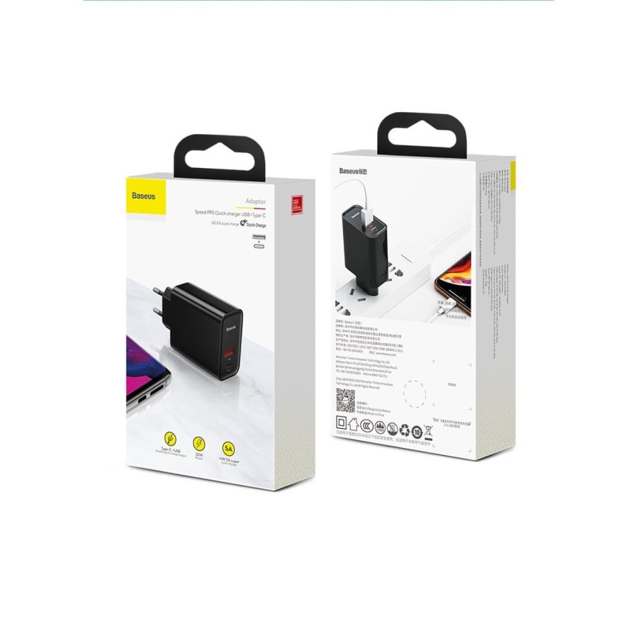 Củ sạc nhanh Baseus 30W 5A PPS Type-C