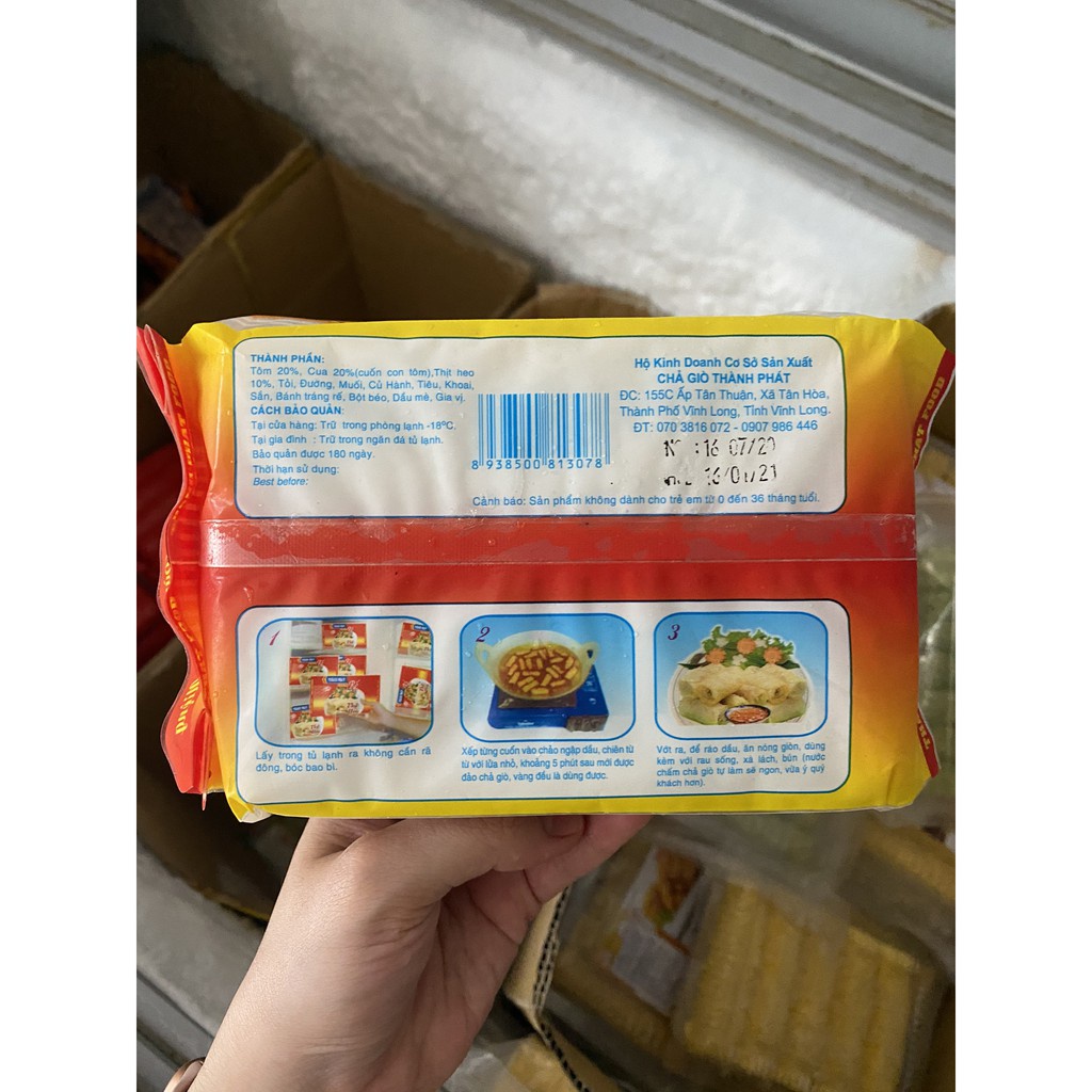 Chả giò rế thịt heo Thành Phát  [400g] - giòn ngon- ship hoả tốc HCM | BigBuy360 - bigbuy360.vn