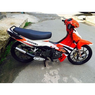 Tem rời suzuki satria r 2000 trắng đỏ