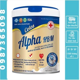900g chính hãng sữa non tiểu đường alpha hbm