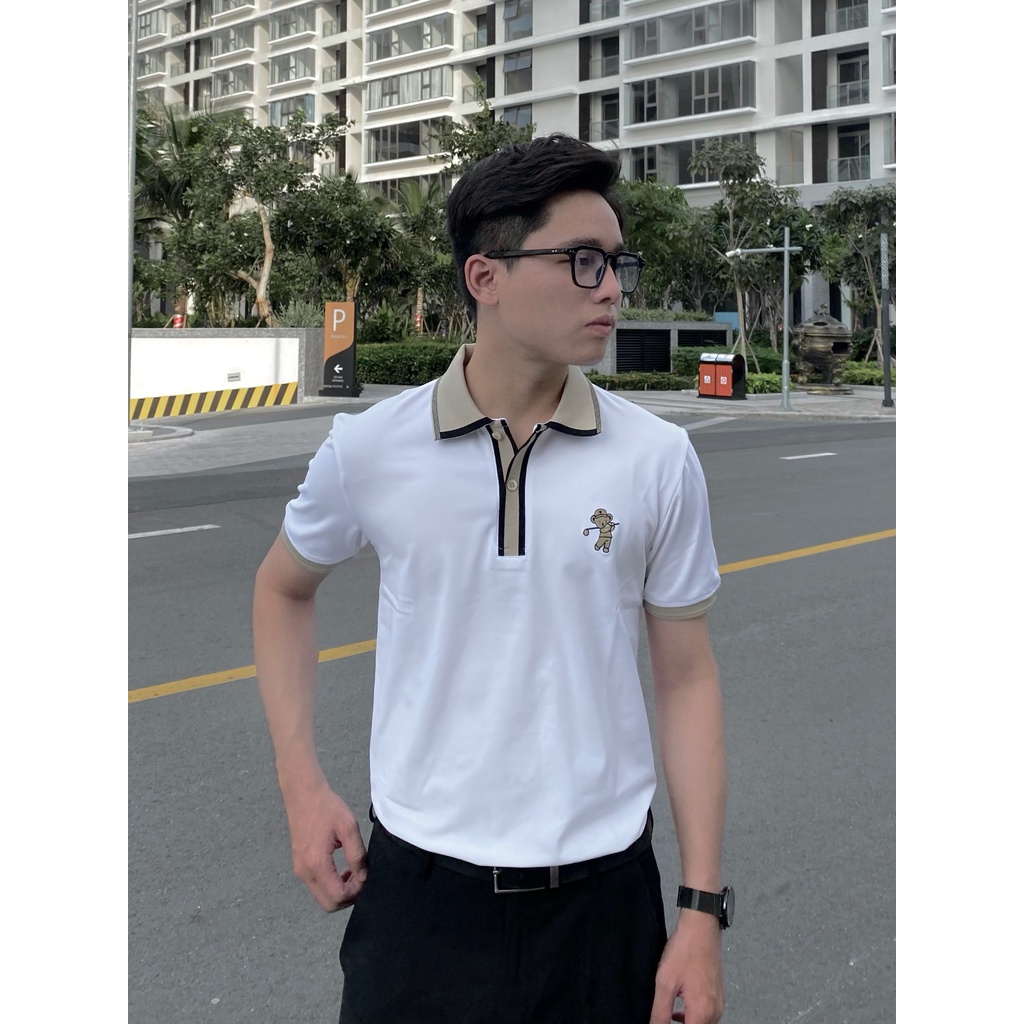 Áo Thun Polo Nam cổ bẻ GOLFY vải Cotton cao cấp sang trọng – HAFOS