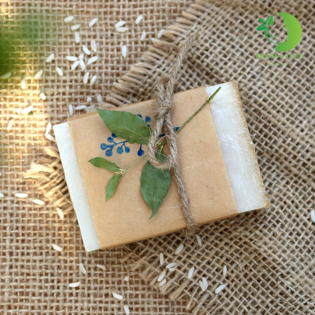 Xà Bông Cám Gạo- Xà phòng Mướp Đắng - Nghệ Mật Ong Handmade 100gr