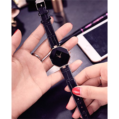 [Mã FAMAYFA2 giảm 10K đơn 50K] [CỰC HOT] ĐỒNG HỒ NỮ DÂY DA LỤC GIÁC 8 CẠNH RẤT ĐẸP | BigBuy360 - bigbuy360.vn