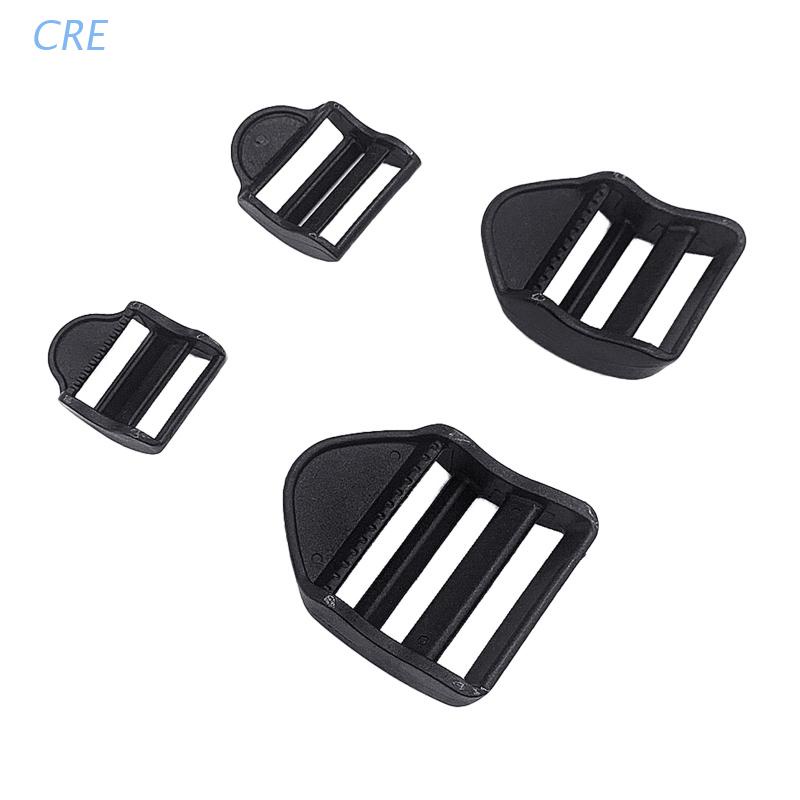 1 Khóa Gài Nhựa Màu Đen Cho Dây Đeo Túi Đi Học 20/25/32/38mm