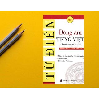 Sách - Từ Điển Đồng Âm Tiếng Việt (Dành Cho Học Sinh) - KV