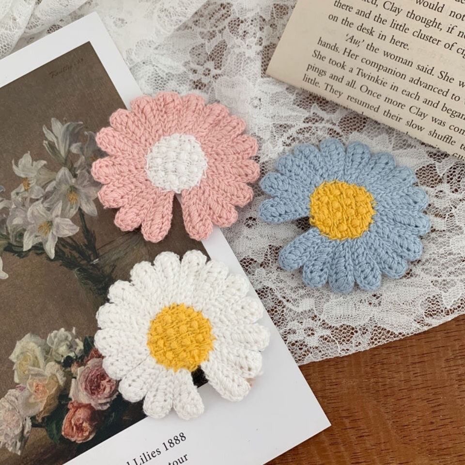 Kẹp tóc giữ nếp theo chiều nhỏ gọn phụ  kiện tóc dễ thương