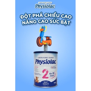 [Mã SKAMA8 giảm 8% đơn 300K] Sữa Physiolac Số 1 - Số 2 - Số 3 900G Date 9/2023