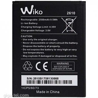 Pin wiko Wiko 2610