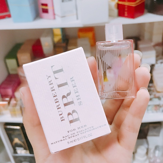 Nước hoa Bbr Brit Sheer mini 5ml