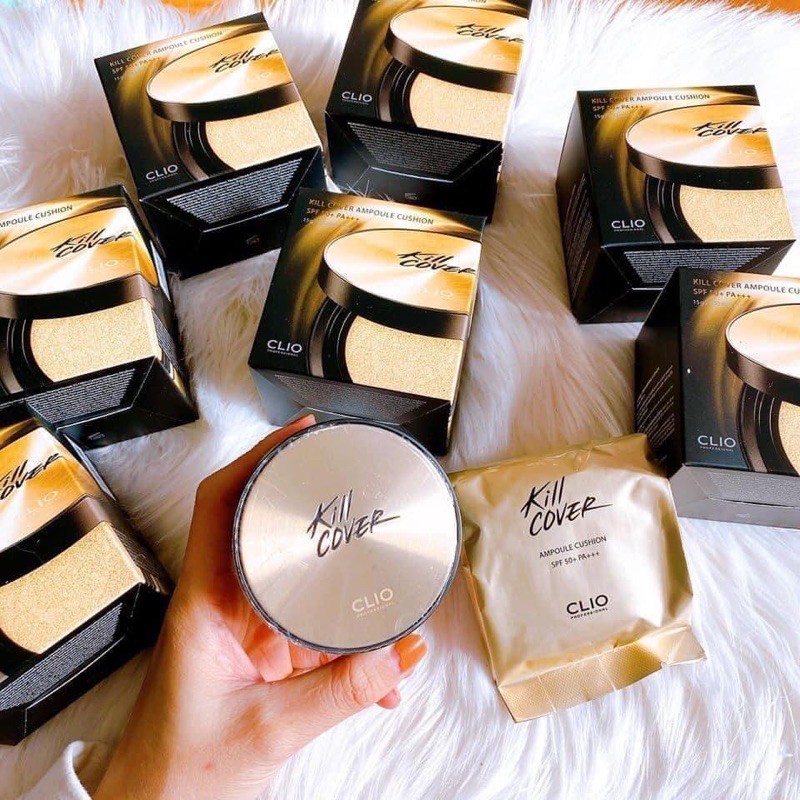 Set phấn nước Clio Ampoule