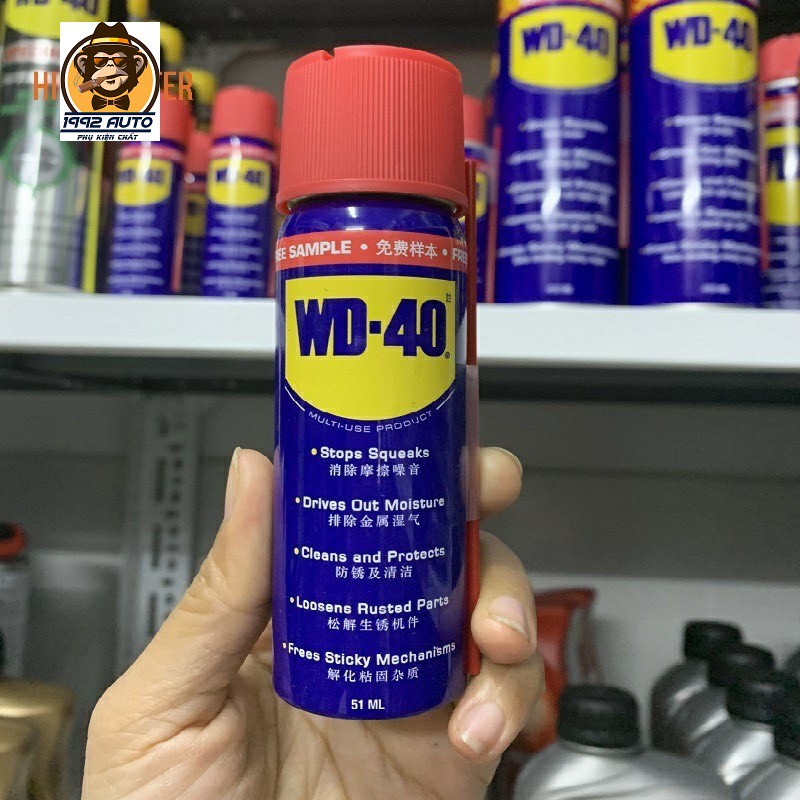 Chai xịt bôi trơn đa năng WD-40 Multi-Use Product 51ml