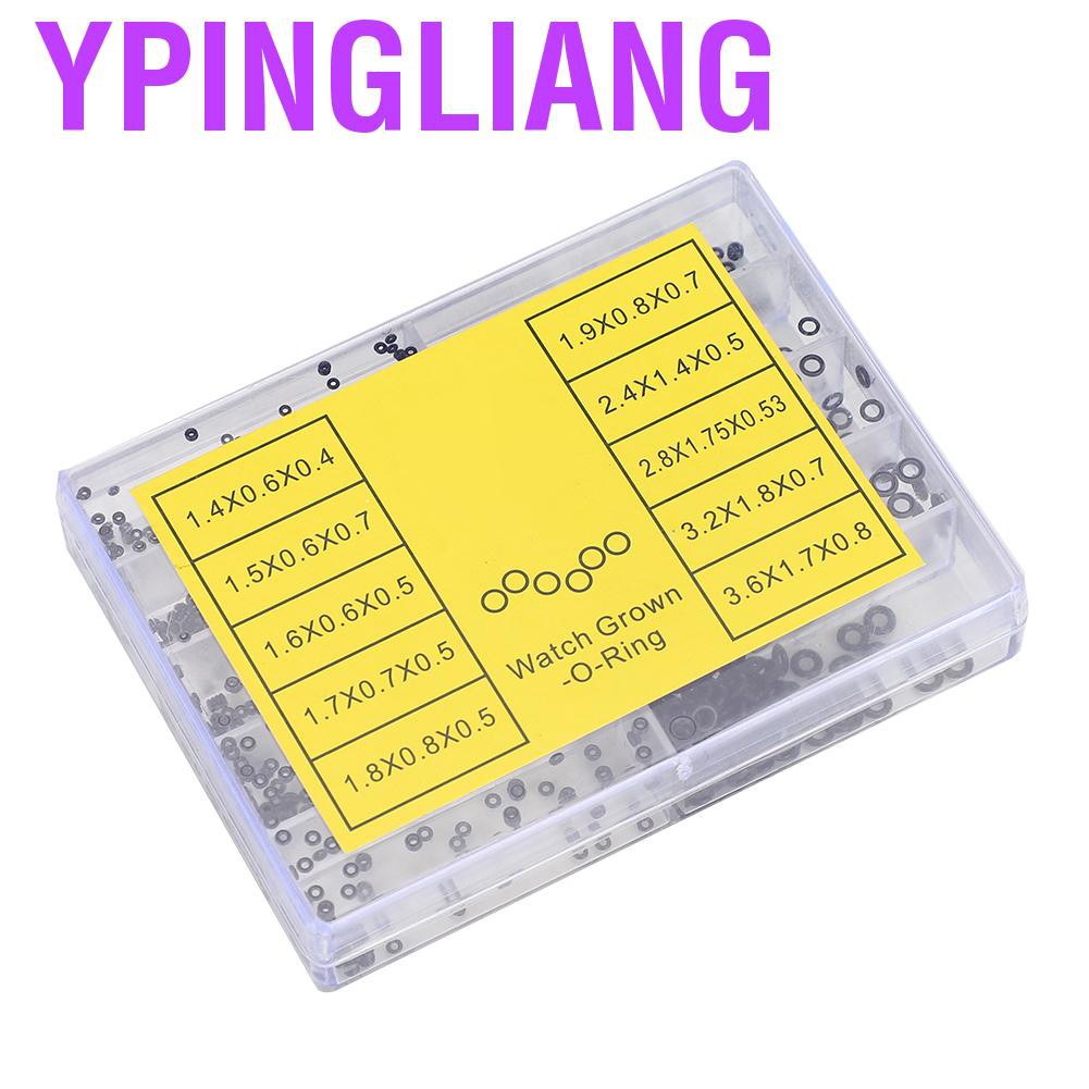 Set 500 Vòng Đệm Cao Su Chống Nước Cho Đồng Hồ Đeo Tay
