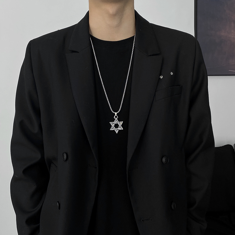 vòng cổ Thép Titan Phong Cách Hip Hop Đường Phố Cho Nam Và Nữ