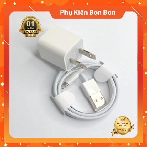 ⚡️ Bộ Củ Cáp Iphone ⚡️ Dây Sạc  ⚡️ Cóc Sạc Iphone Chính Hãng Không Nóng Máy Dành Cho Dòng Ip 5/6/6s/7/8/X/Xsmax