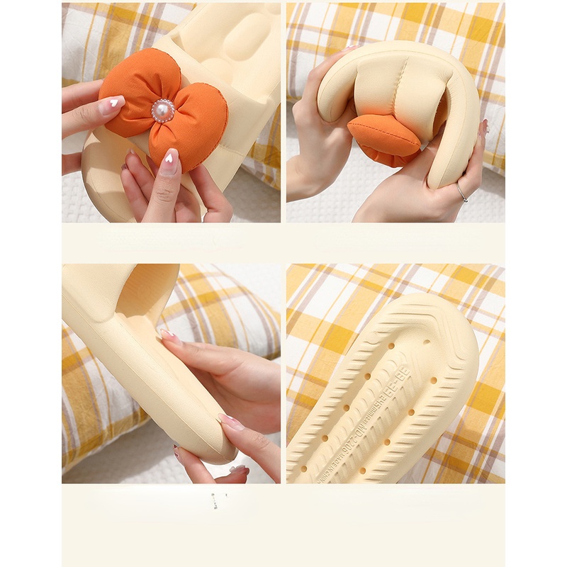 Dép Đi Trong Nhà Đế Dày Chống Trượt Thời Trang Mùa Hè Cho Cặp Đôi
