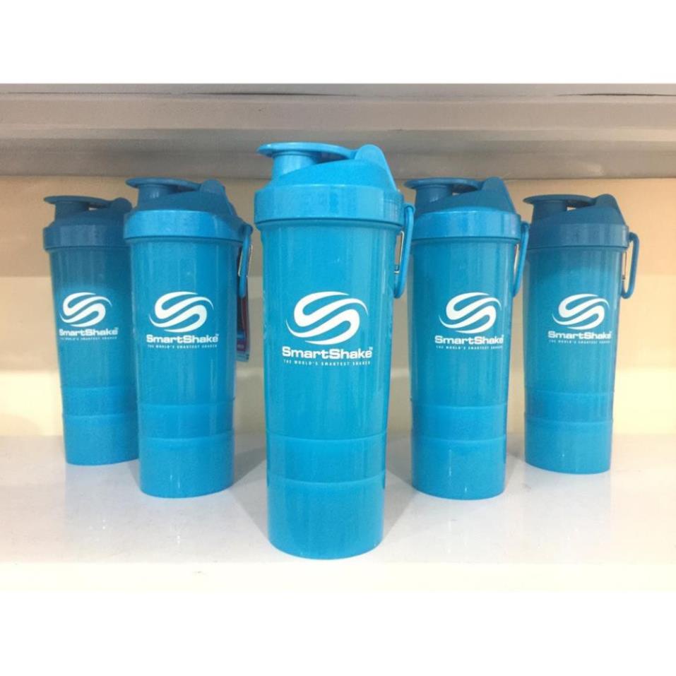 [GIÁ TỐT NHẤT] Bình lắc thể thao SMART SHAKER L 3 ngăn 800ml - TPBS