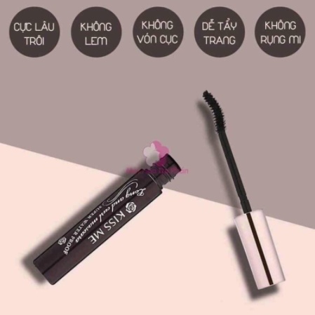 Kiss me Mascara - Chuốt Mi Kiss Me Heroine Mascara làm dài , dày và cong mi