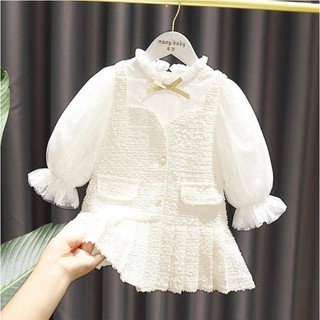 Váy Đuôi Cá- Đầm Bé Gái Dáng Dài Dễ Thương- Thoáng Mát - Sang Chảnh - 10-30kg - Shubishop.vn