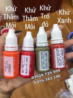 MỰC PHUN XĂM MÀY MÔI MÍ BIOTOUCH CHÍNH HÃNG | Mực Phun Xăm