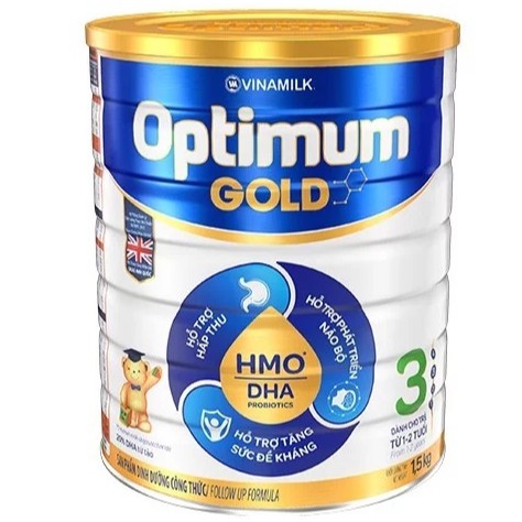 Sữa Bột Optimum Gold 3 1,5kg Vinamilk