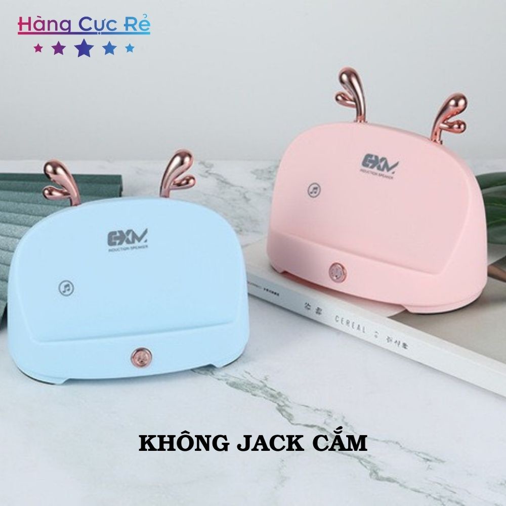 Loa khuếch đại cảm ứng cộng hưởng âm thanh thông minh không dây kiêm giá đỡ điện thoại - Shop Hàng Cực Rẻ HCR-XM318