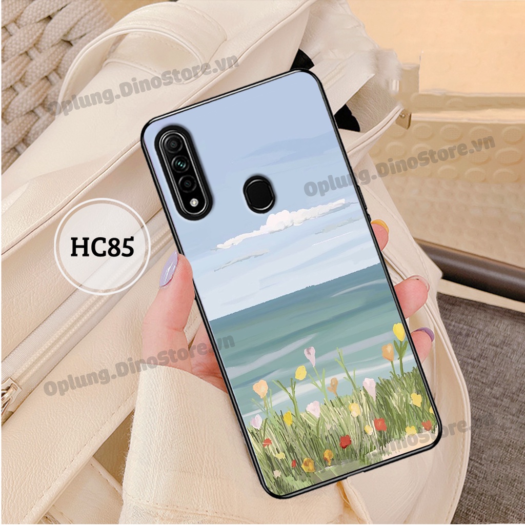Ốp lưng Oppo A31  in hình hoa vintage đơn giản cho mọi lứa tuổi kiểu dáng bo viền bảo vệ camera.