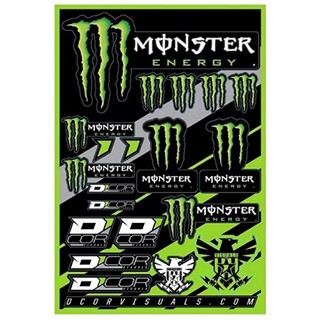 sticker monter set 30cái ép lụa