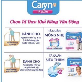 Tã quần Caryn mỏng nhẹ M16/L14